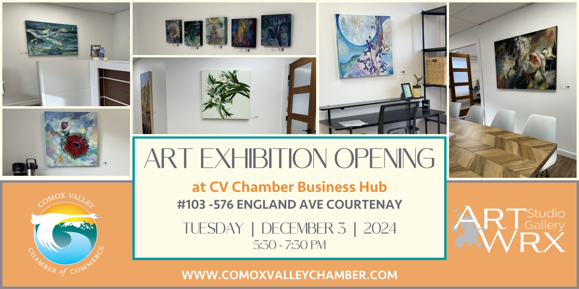 thumbnails Chamber Business Hub Art Exhibition Opening with ARTWRX