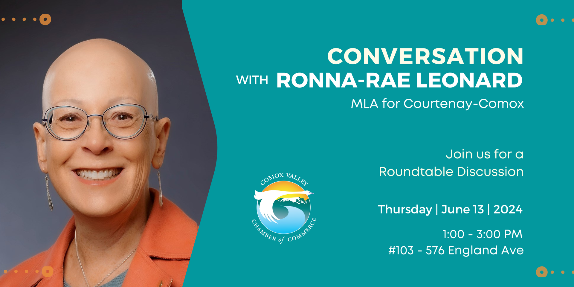 thumbnails Conversation with MLA Ronna-Rae Leonard
